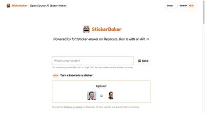 StickerBaker | Make AI-Aufkleber preview